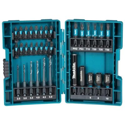 Makita B-66896 Impact Nero – Set di punte