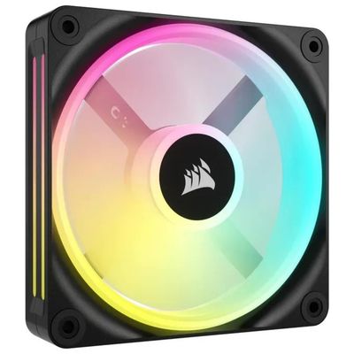 Corsair iCUE LINK QX120 RGB – Ventola PC 120 mm, 2400 RPM, Nera