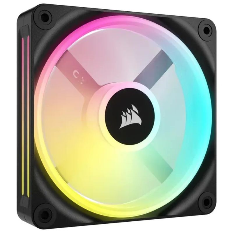 Corsair iCUE LINK QX120 RGB – Ventola PC 120 mm, 2400 RPM, Nera
