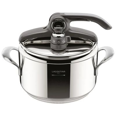 Lagostina Diva Pentola a Pressione 5 L in Acciaio Inox Lagostina Diva Pentola a Pressione 5 L in Acciaio Inox