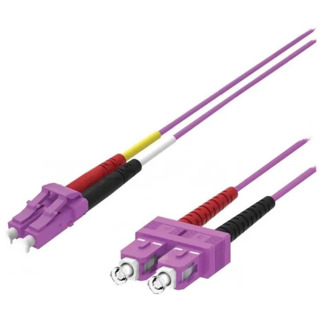 WP Europe Cavo Patch Cord Fibra Ottica OM4 LC-SC 5 m