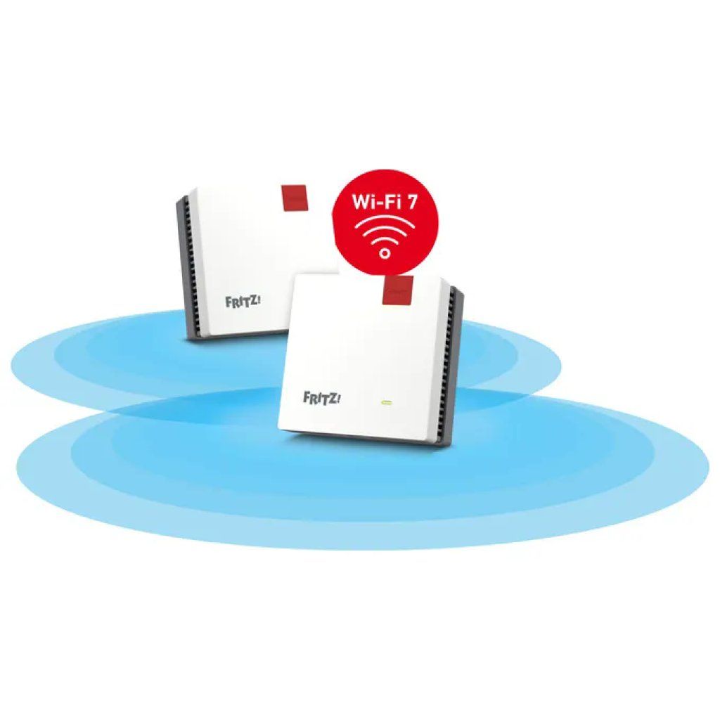 FRITZ! Mesh Set 1700 – Kit Wi-Fi Mesh Dual Band, 2 dispositivi