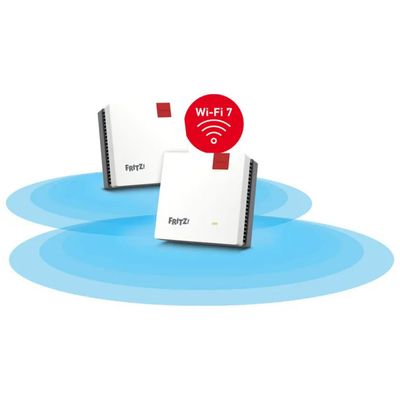 FRITZ! Mesh Set 1700 – Kit Wi-Fi Mesh Dual Band, 2 dispositivi