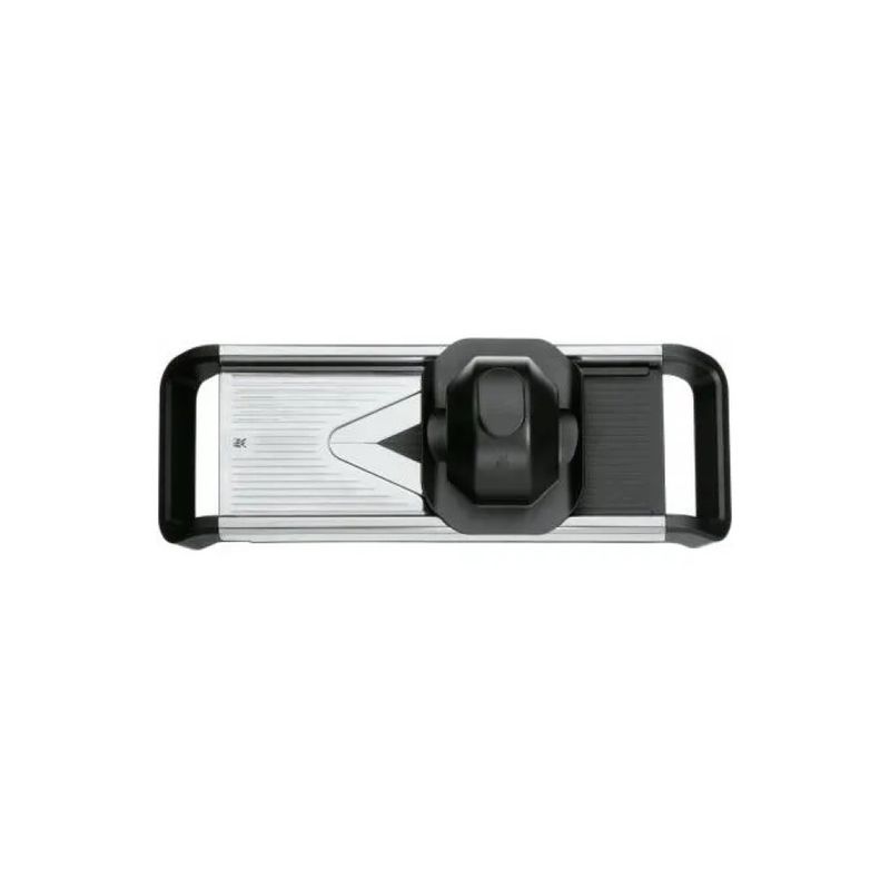 WMF 0686106040 Grattugia piatta in acciaio inox, nera, 37 cm