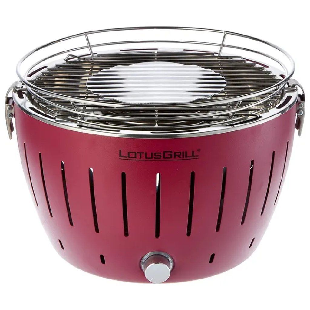 LotusGrill G-LI-280 Barbecue a Carbone Viola, 32 cm