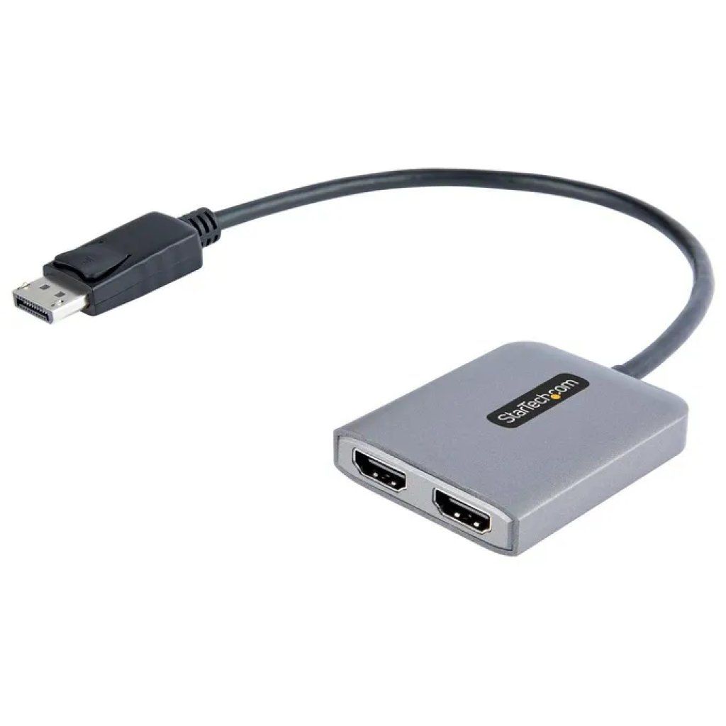 STARTECH.COM StarTech MST14DP122HD Adattatore DisplayPort a 2 HDMI 4K 60Hz