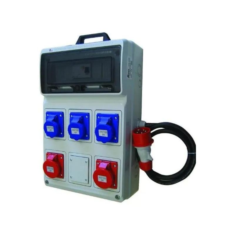 Vigor-Blinky 2242-VG Quadro di Distribuzione Secondario 220/380 V in Metallo, Grigio