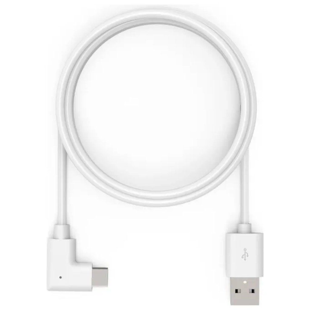 Compulocks Cavo USB-C 1,8 m USB 2.0, angolo 90°, bianco