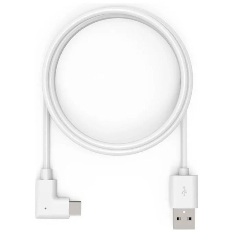 Compulocks Cavo USB-C 1,8 m USB 2.0, angolo 90°, bianco