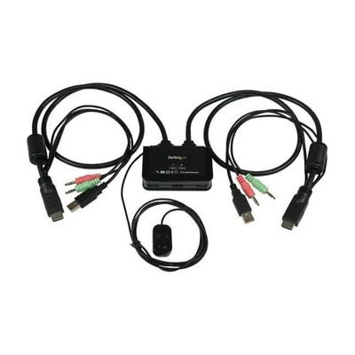 StarTech.com Switch KVM HDMI USB a 2 porte con audio
