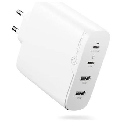 ALOGIC Rapid Power GaN 100W Caricatore USB a 4 Porte Bianco