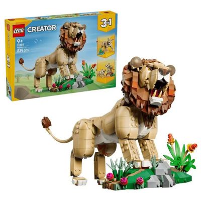 LEGO Creator 3in1 Leone Maestoso – 839 pezzi