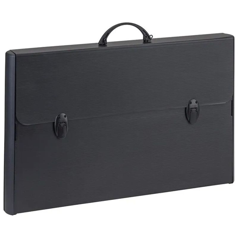 Favorit Hardox valigetta portadocumenti in polionda nera, 60 × 37 × 5 cm
