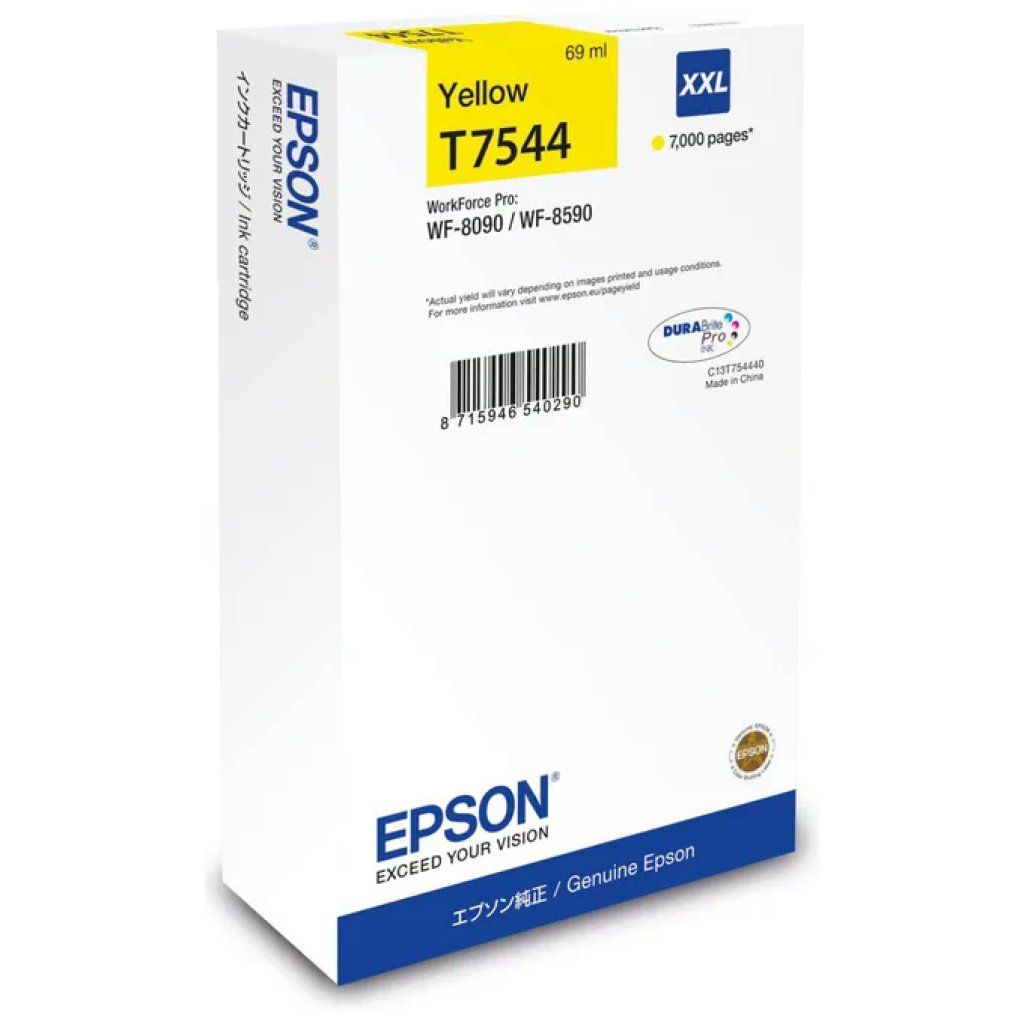 Epson C13T75444N Cartuccia Originale Gialla ad Alta Resa
