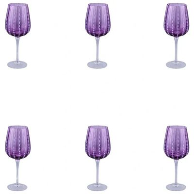 VDE TIVOLI 1996 Villa d’Este Shiraz – Set 6 calici da vino Provence, 500 ml