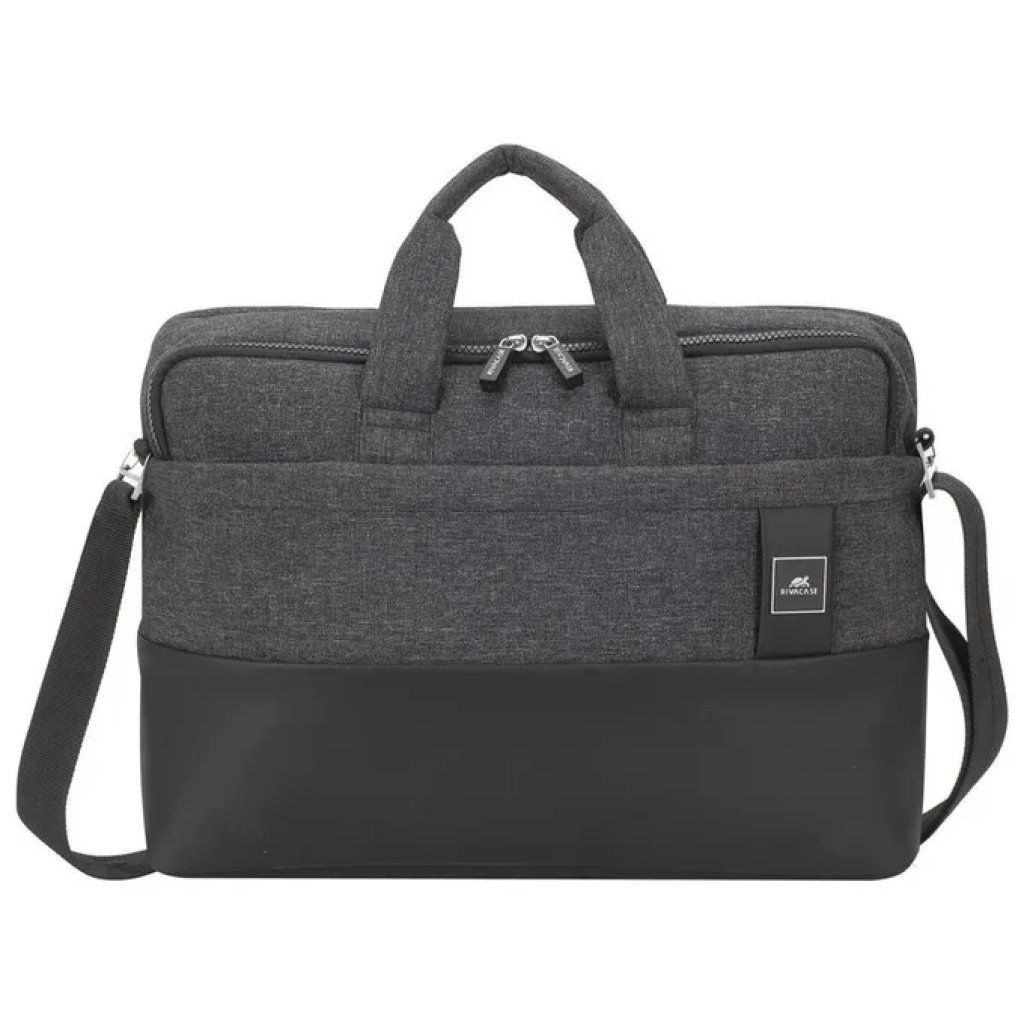 RivaCase Lantau 8831 – Borsa per Laptop 16" e Ultrabook 15,6", Nero