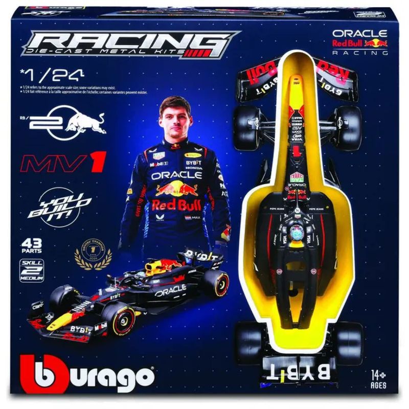 BBURAGO Red Bull RB20 2024 Max Verstappen #1 – Scala 1:24