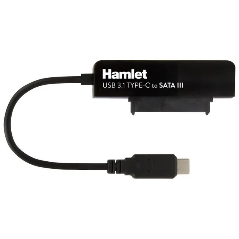 Hamlet XADTC-SATA Box USB-C per HDD e SSD 2,5" SATA III