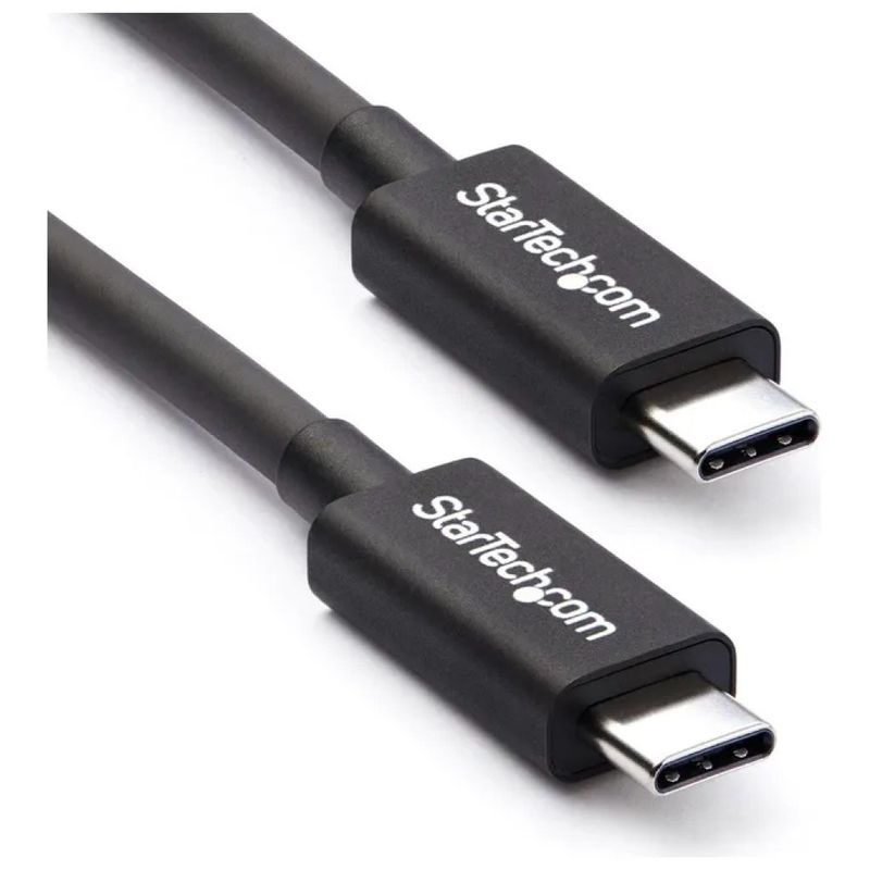 STARTECH.COM Cavo StarTech.com Thunderbolt 3 USB-C 50 cm, 40 Gbps, 100 W, Nero
