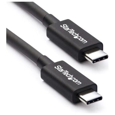 StarTech.com Cavo Thunderbolt 3 USB-C 50 cm, 40 Gbps, 100 W, Nero StarTech.com Cavo Thunderbolt 3 USB-C 50 cm, 40 Gbps, 100 W, Nero