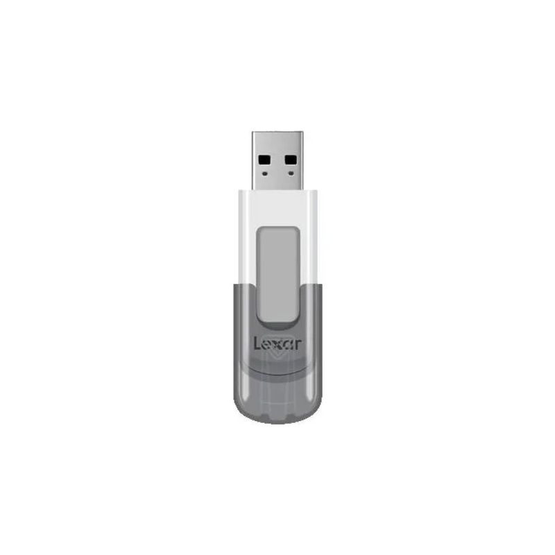 Lexar JumpDrive V100 Chiavetta USB 64 GB USB 3.2 Gen 1, Bianco e Grigio