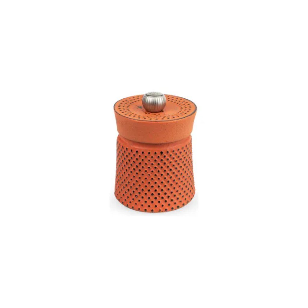 Peugeot Bali Fonte – Macinapepe in Ghisa Arancione, 8 cm Peugeot Bali Fonte – Macinapepe in Ghisa Arancione, 8 cm