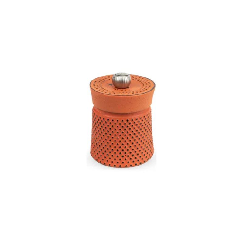 Peugeot Bali Fonte – Macinapepe in Ghisa Arancione, 8 cm
