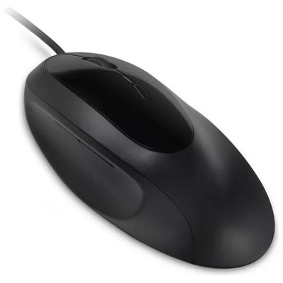 KENSINGTON Mouse ergonomico Kensington Pro Fit Ergo con cavo, 5 pulsanti, 3200 DPI, USB, nero
