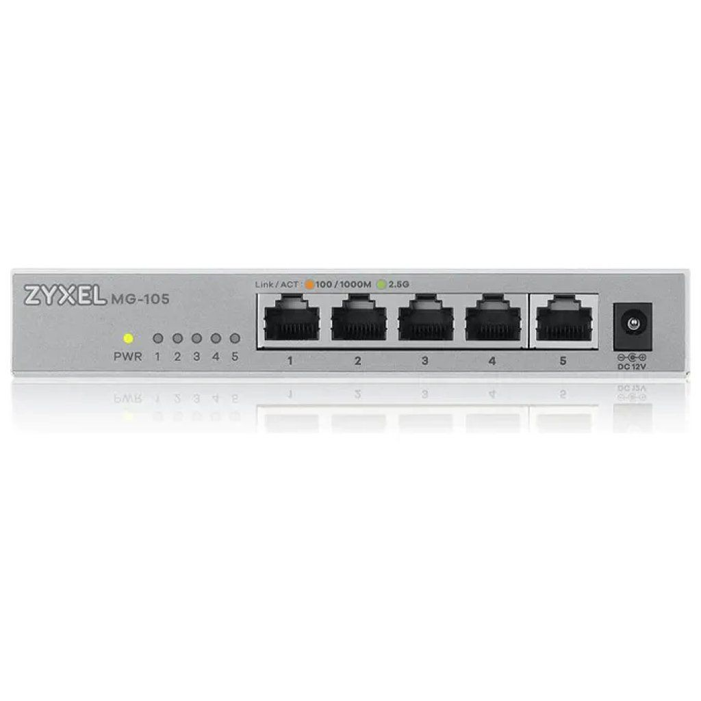 Zyxel XMG-105 Switch Ethernet 2.5G a 5 porte