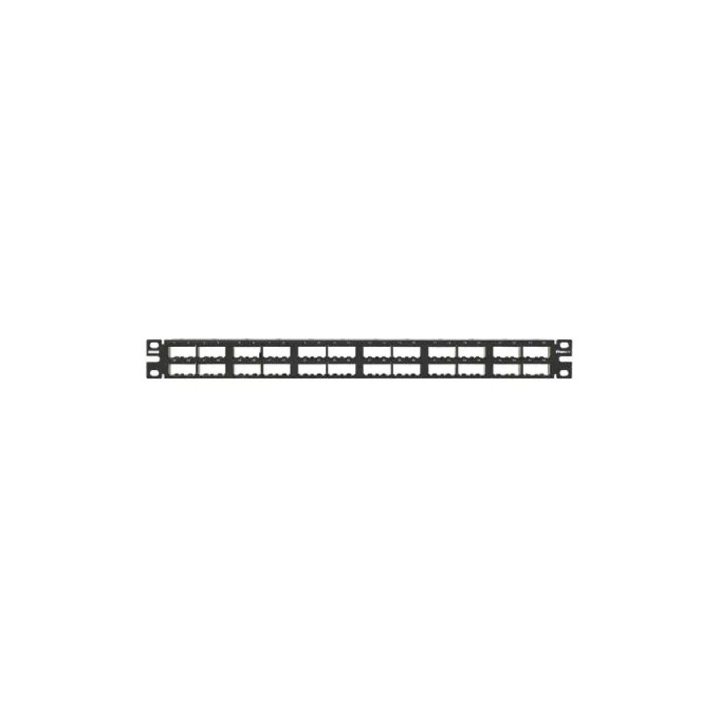 Panduit CPP48HDEWBL Pannello Patch 1U 48 Porte RJ45 Nero