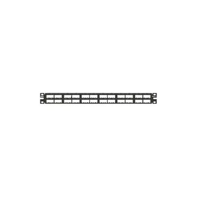 Panduit CPP48HDEWBL Pannello Patch 1U 48 Porte RJ45 Nero