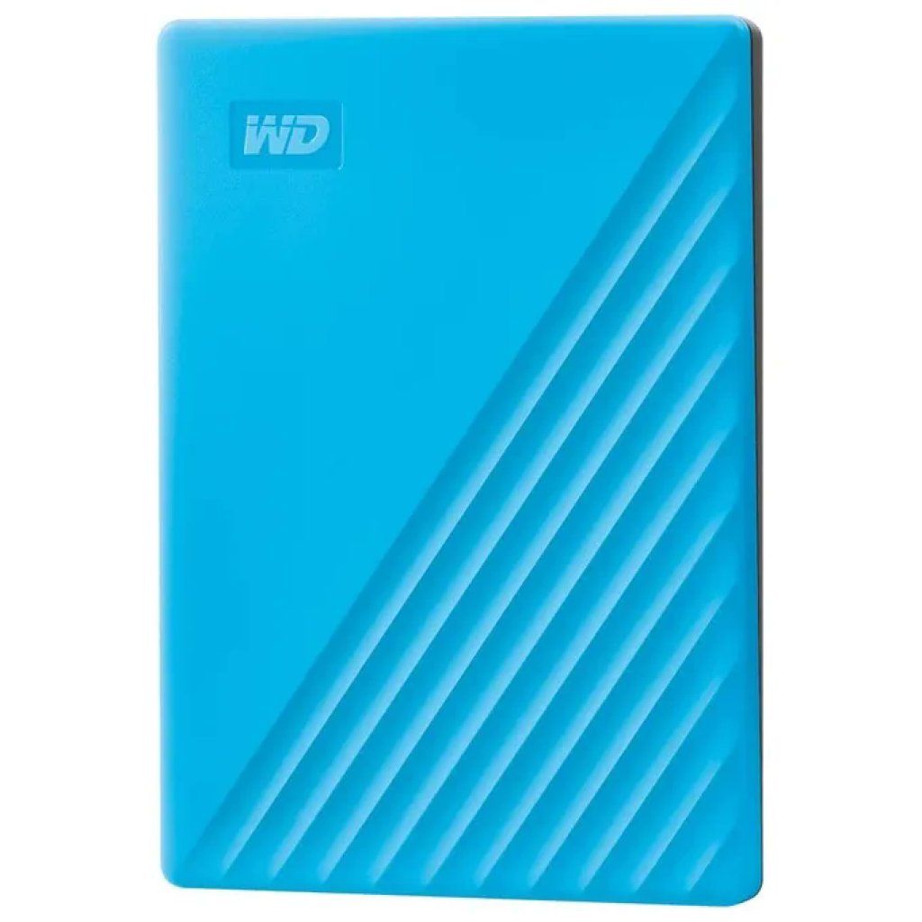 WD My Passport Disco Rigido Esterno 4 TB Blu