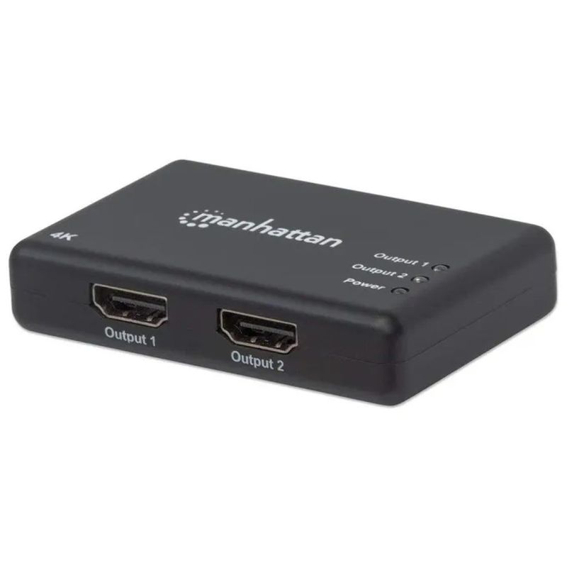 TECHly Splitter HDMI 4K UHD 3D a 2 vie con indicatori LED
