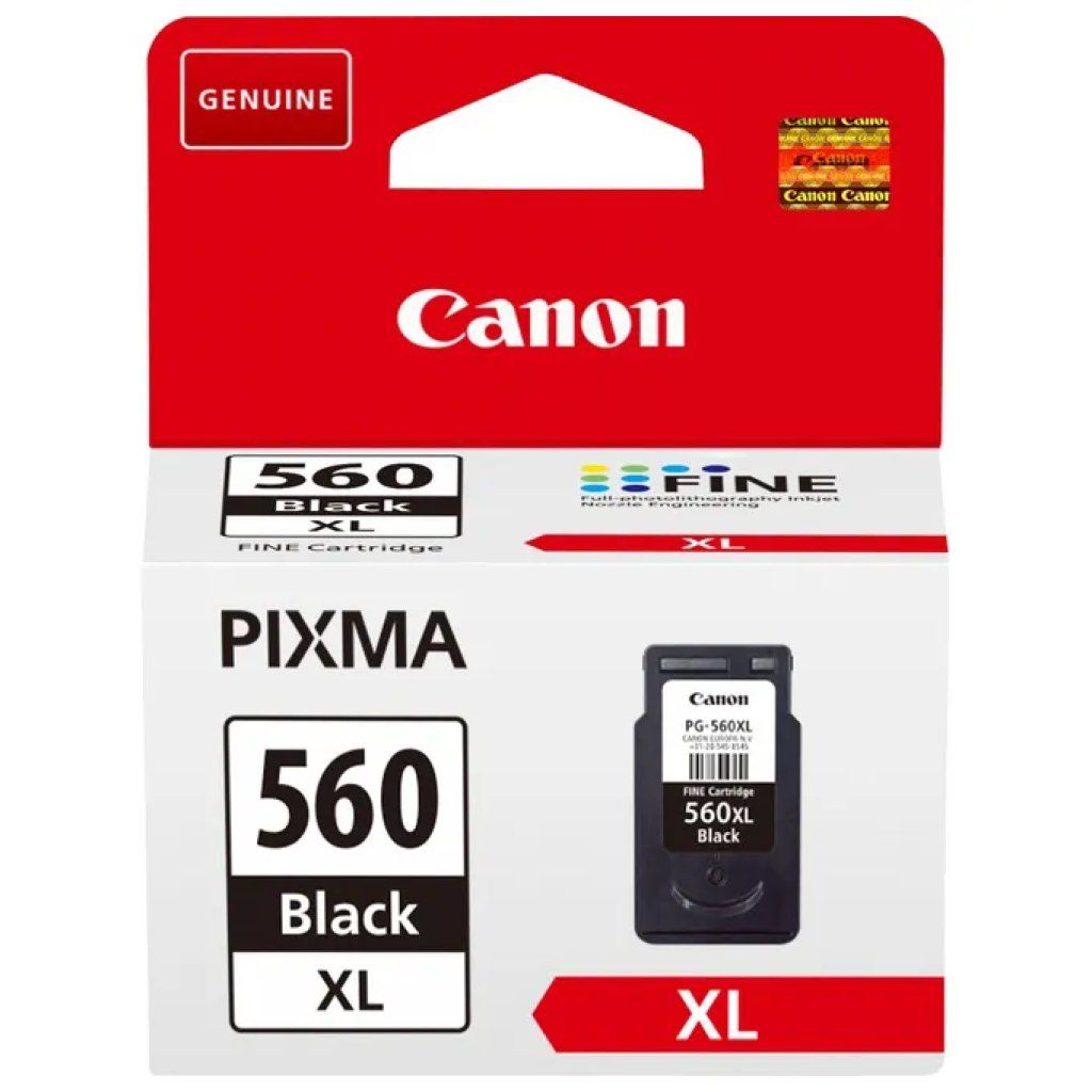 CANON Cartuccia originale Canon PG-560XL nera, 14,3 ml