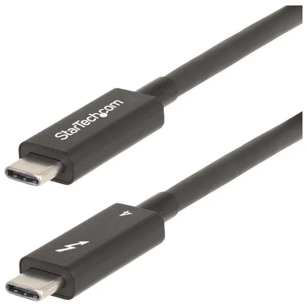 StarTech.com Cavo Thunderbolt 4 Attivo 2 m, 40 Gbps, 100 W, Nero StarTech.com Cavo Thunderbolt 4 Attivo 2 m, 40 Gbps, 100 W, Nero