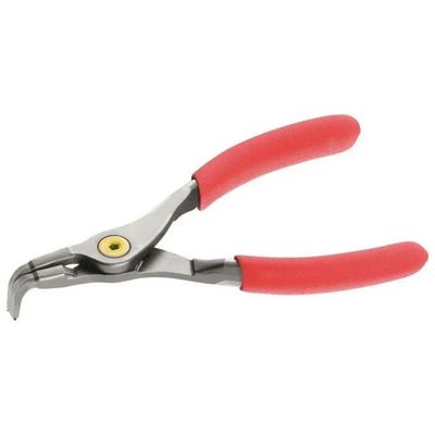 USAG 128 PN – Pinza per anelli elastici esterni, becchi piegati a 90°, 19–60 mm