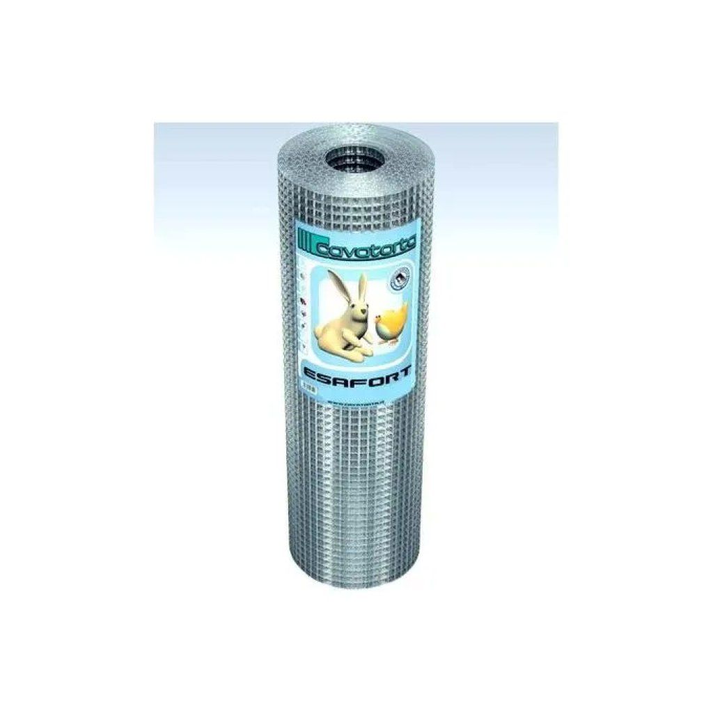 Cavatorta Esafort – Rete elettrosaldata zincata 25 m, h 60 cm