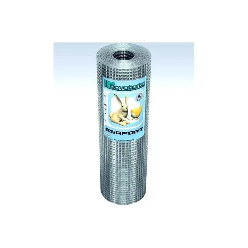 Cavatorta Esafort – Rete elettrosaldata zincata 25 m, h 60 cm