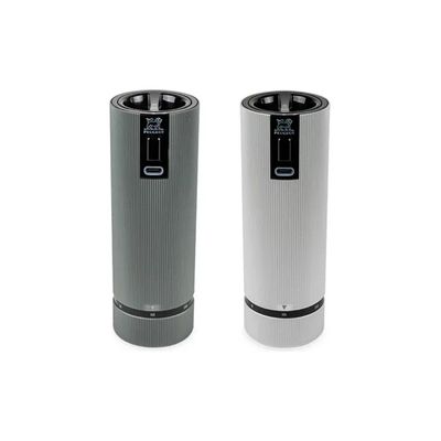 Peugeot Line Electric Set elettrico macina sale e pepe, grigio, 15 cm