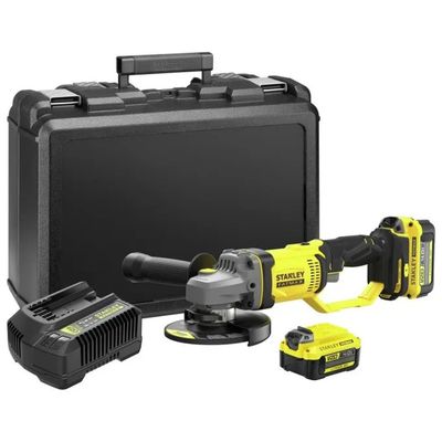 Stanley FatMax SFMCG400M2K-QW Smerigliatrice 18V, disco 125 mm