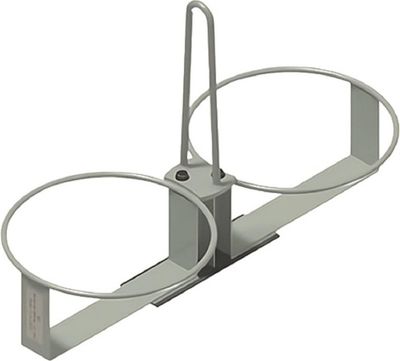 VIGOR-BLINKY VIGOR Portasecchio da Muratore Zincato, 2 Posti 305 mm