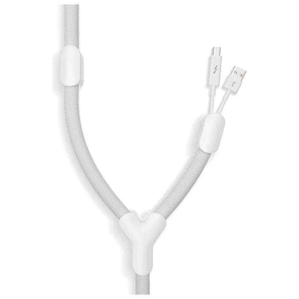 Bluelounge Soba Organizer per Cavi 3 m Bianco