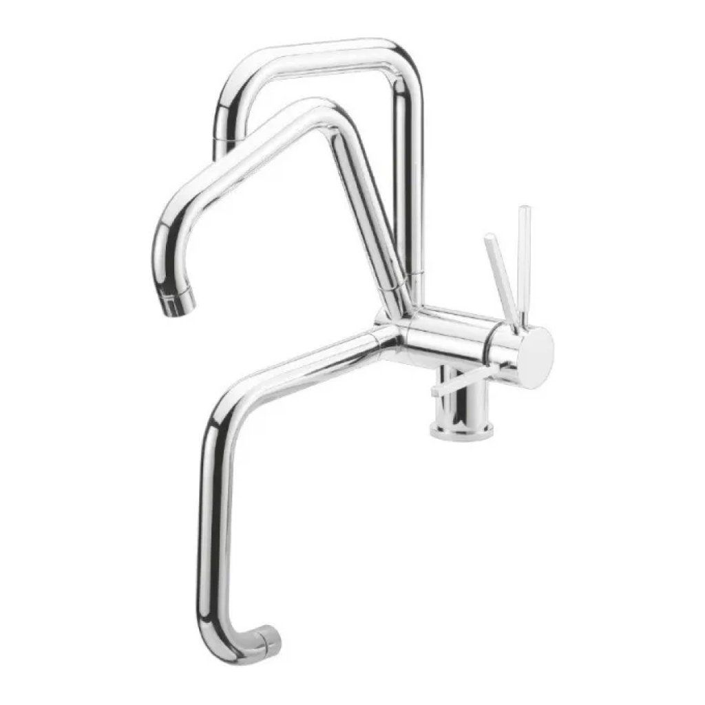 Crolla P 580L CR Puro Window – Miscelatore Cucina Cromato