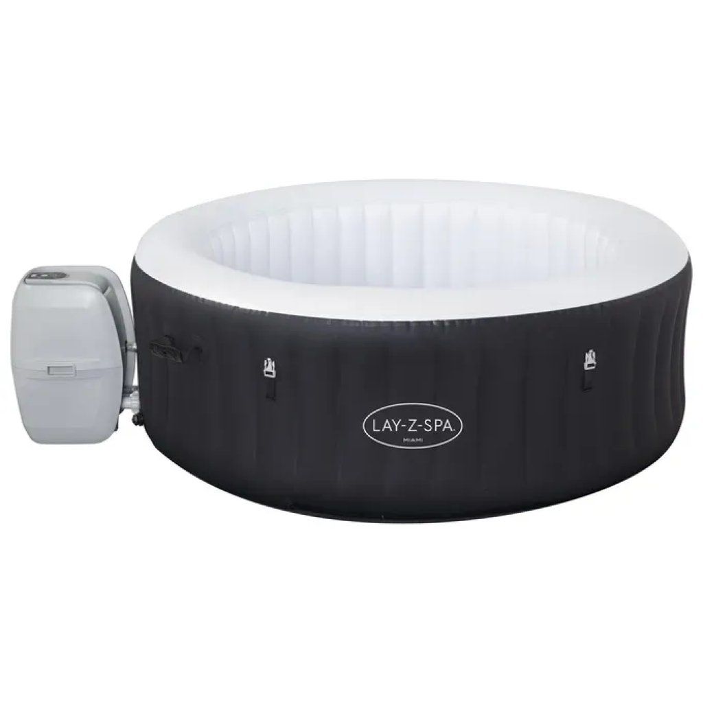 Bestway Lay-Z-Spa Miami AirJet 60001, idromassaggio gonfiabile 4 posti