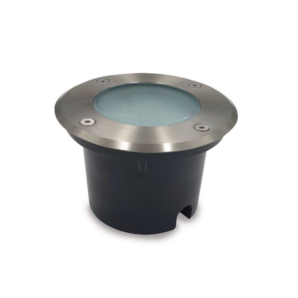 Velamp Faretto LED da Incasso per Giardino 7 W, 3000 K, 500 lm, IP67