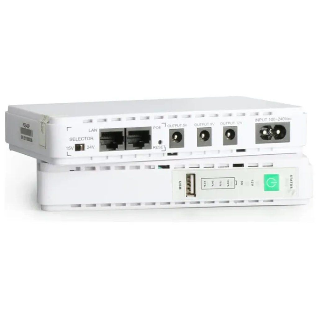 Nilox NXGCMINIPOE3DC Mini UPS PoE 3 DC con pin Nilox NXGCMINIPOE3DC Mini UPS PoE 3 DC con pin