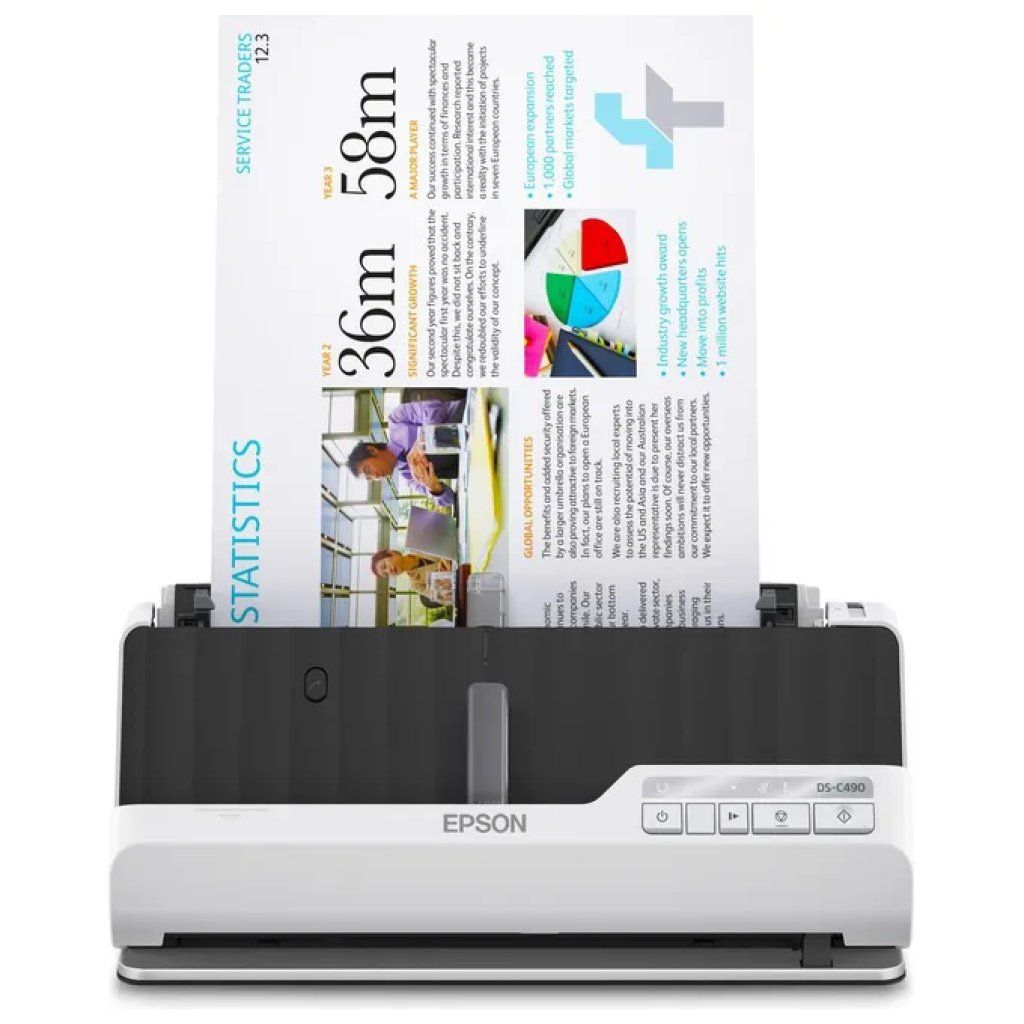 Epson Scanner Epson DS-C490 A4 duplex con alimentatore ADF Epson Scanner Epson DS-C490 A4 duplex con alimentatore ADF