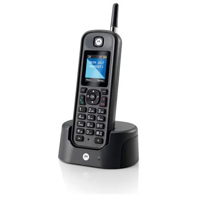 Motorola DOT411 Telefono Cordless DECT con Segreteria e Vivavoce, Bianco
