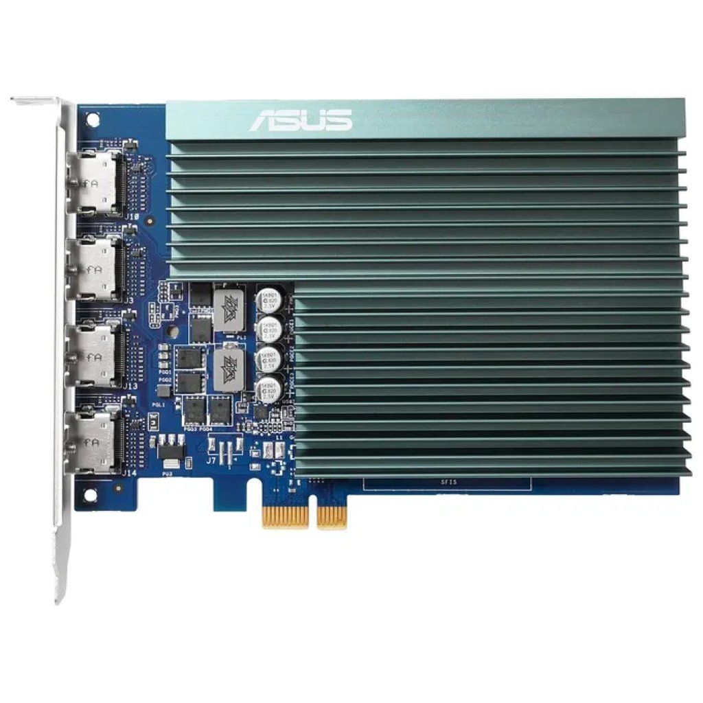 ASUS GeForce GT 730 2 GB GDDR5, 4 HDMI, PCIe x1 ASUS GeForce GT 730 2 GB GDDR5, 4 HDMI, PCIe x1