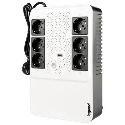 Legrand Keor Multiplug 600VA UPS Line Interactive, 6 Prese Schuko e AVR Legrand Keor Multiplug 600VA UPS Line Interactive, 6 Prese Schuko e AVR